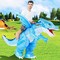 GOOSH Inflatable Dinosaur Halloween Party Cosplay Costumes for Kids and Adults